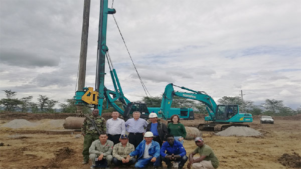 ca888亚洲城智能入岩神器在东非肯尼亚获赞，人好设备好