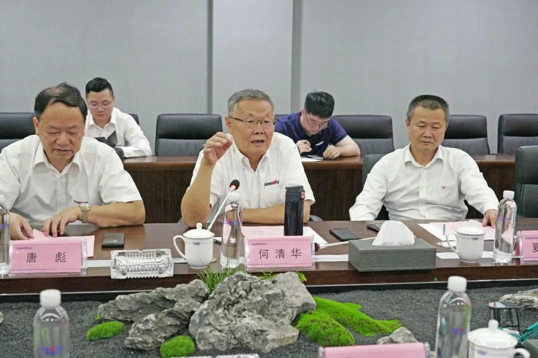 中铁装备赵华总经理莅临ca888亚洲城智能交流