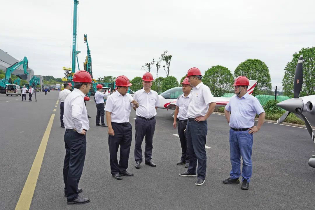 中铁装备赵华总经理莅临ca888亚洲城智能交流