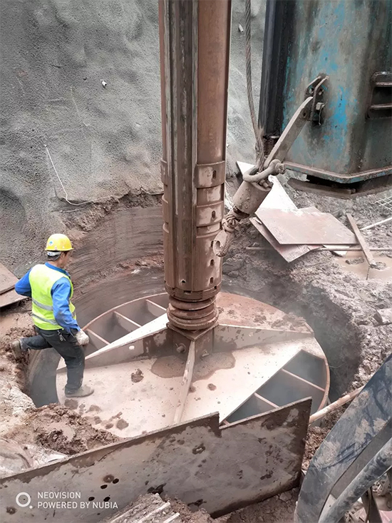 3.5米直径高效入岩，他携ca888亚洲城智能旋挖名动山城