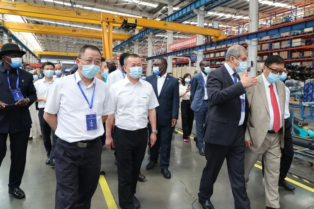 非洲驻华使节走访ca888亚洲城智能