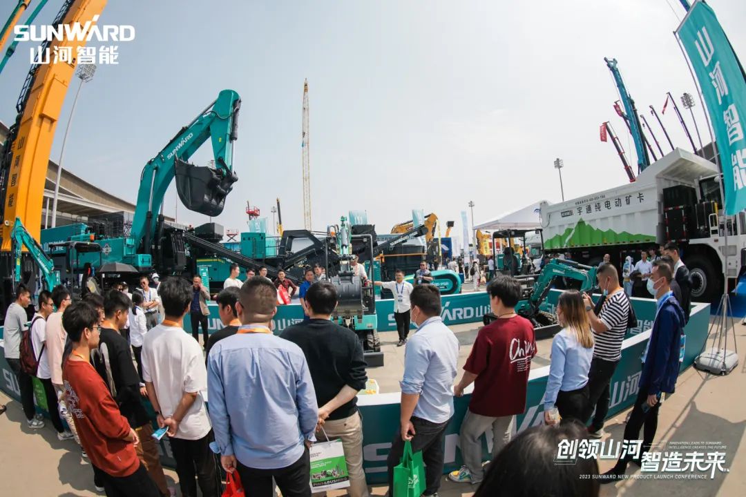 2023 CICEE | ca888亚洲城智能亮相2023长沙国际工程机械展！智能化、电动化产品站C位