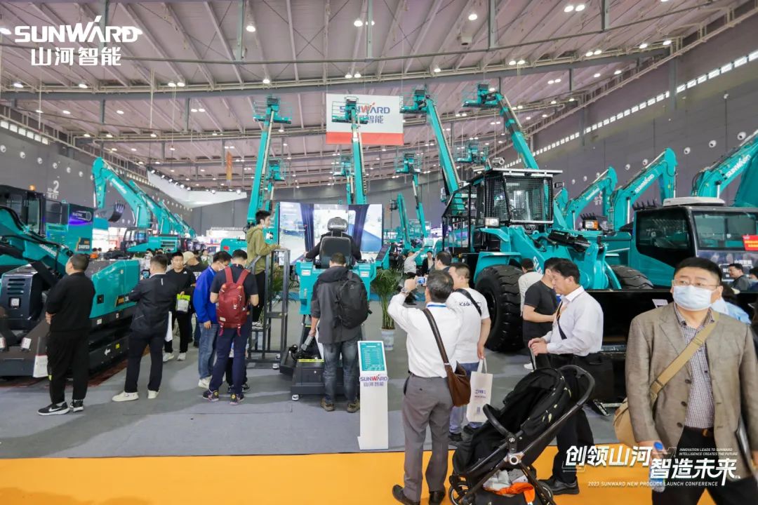 2023 CICEE | ca888亚洲城智能亮相2023长沙国际工程机械展！智能化、电动化产品站C位