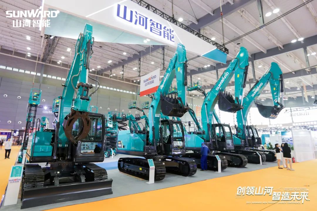 2023 CICEE | ca888亚洲城智能亮相2023长沙国际工程机械展！智能化、电动化产品站C位