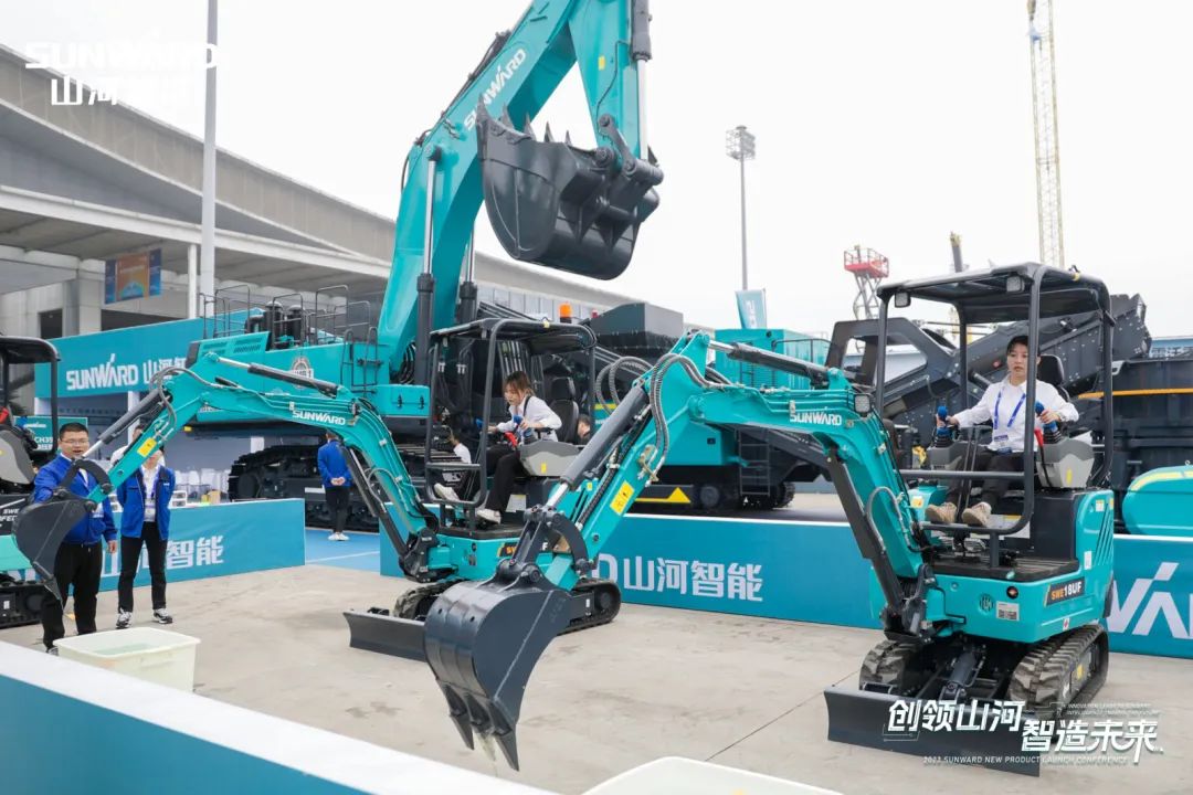 2023 CICEE | ca888亚洲城智能亮相2023长沙国际工程机械展！智能化、电动化产品站C位