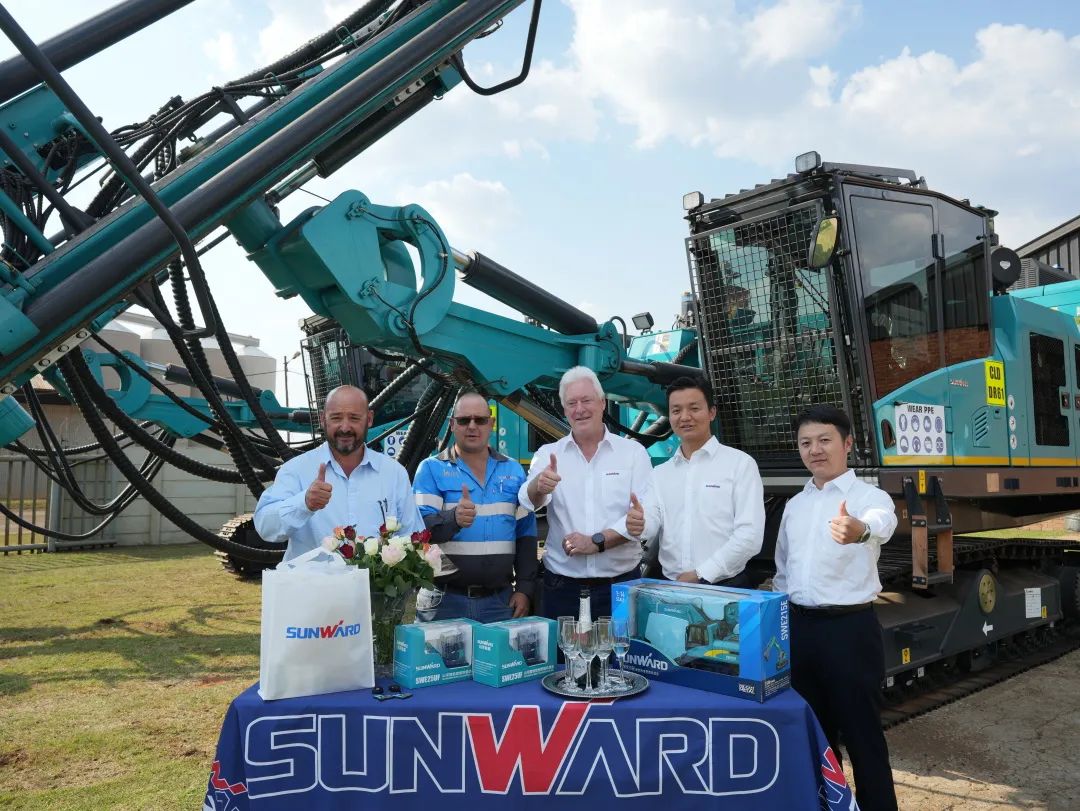 登陆南非，ca888亚洲城智能新型凿岩利器交付客户
