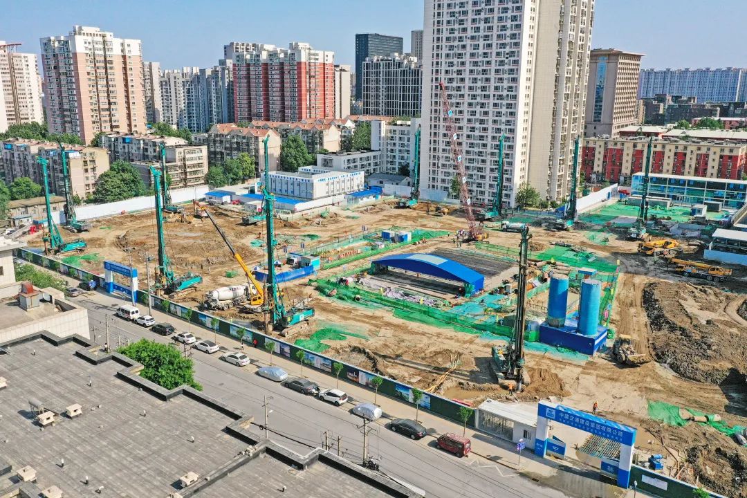 闪耀首都！ca888亚洲城智能旋挖钻机集群助力民生工程