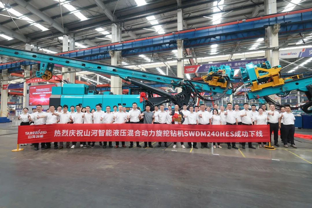 助力“双碳”、绿动未来！ca888亚洲城智能增程式电动旋挖钻机、液压混合动力旋挖钻机齐交付