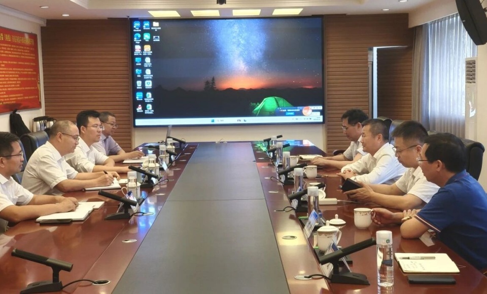 ca888亚洲城智能与中国六冶深化合作，达成共识