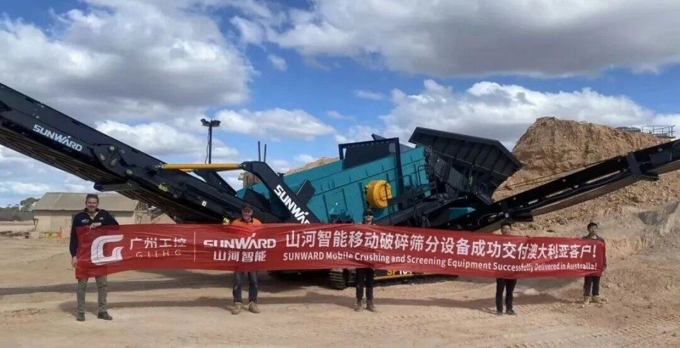 高效环保深受认可！ca888亚洲城智能破碎筛分设备首进澳洲市场