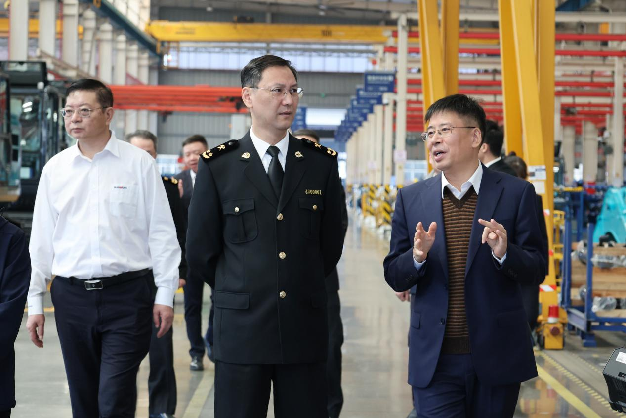 长沙海关关长、党委书记顾炯调研ca888亚洲城智能